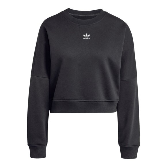 adidas Originals Women's ESS Oversized Fleece Sweatshirt - Picture 2 of 6